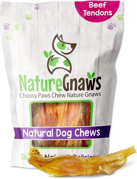 Nature Gnaws Beef Tendon Chews 4 - 5-in Dog Treats