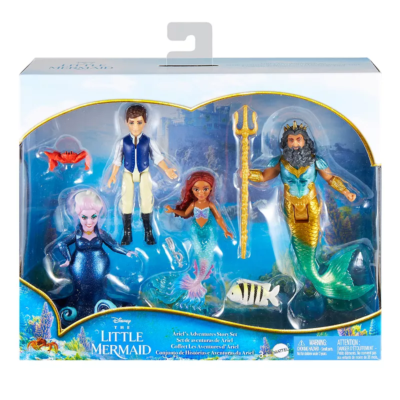 Disney's The Little Mermaid Ariel's Adventures Story Set by Mattel