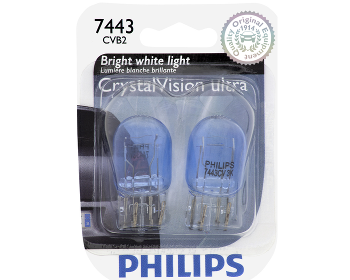 7443 CrystalVision Mini Bulb 7443CVB2