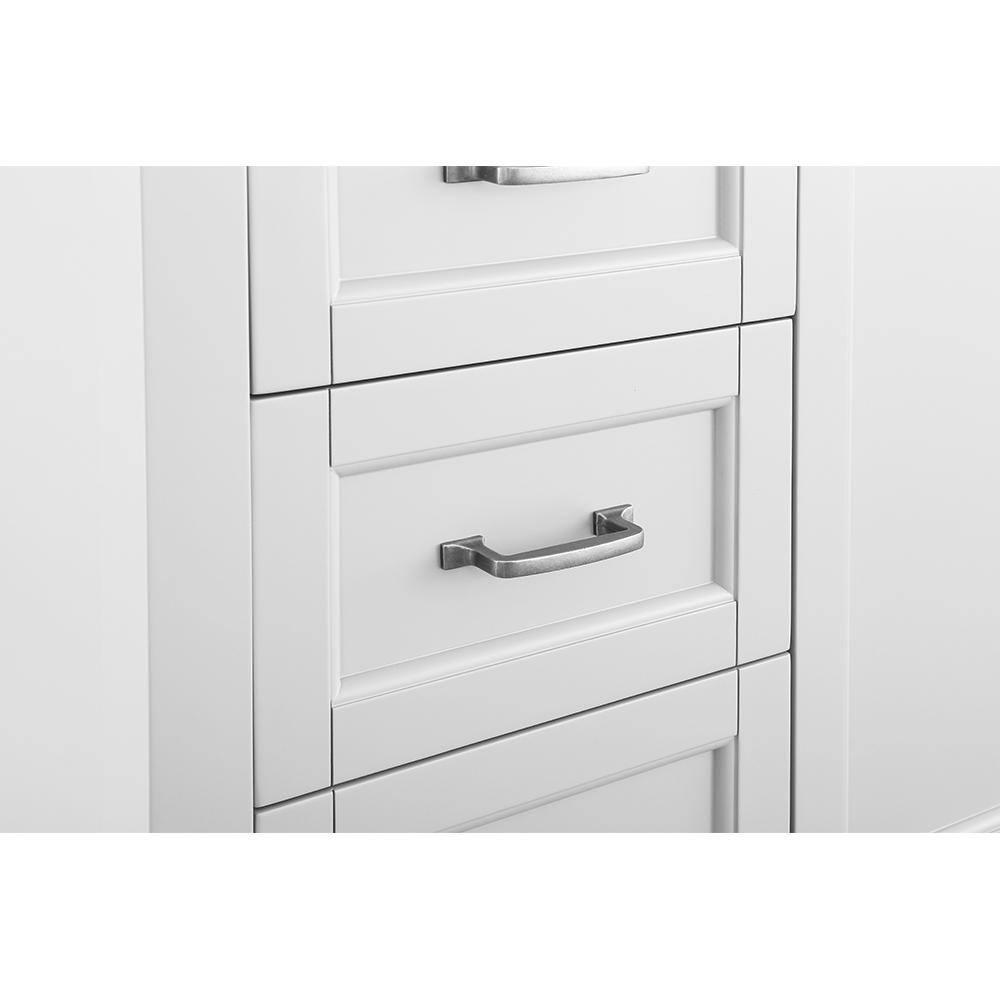 Home Decorators Collection Ashburn 48 in W x 2175 in D Vanity Cabinet in White