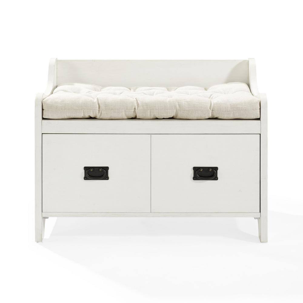 CROSLEY FURNITURE Fremont White Entryway Bench CF6017-WH