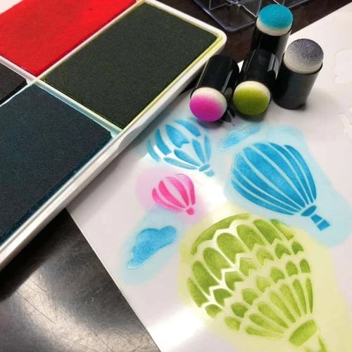 DIY Sponge Finger Painting Kit