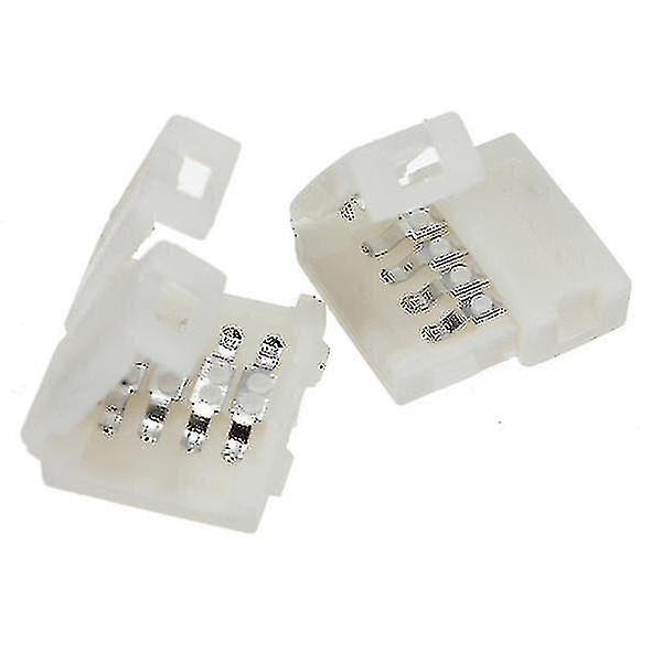 30pcs 10mm Width Connector For Rgb 5050 Led Strip Lights So Easy To Use