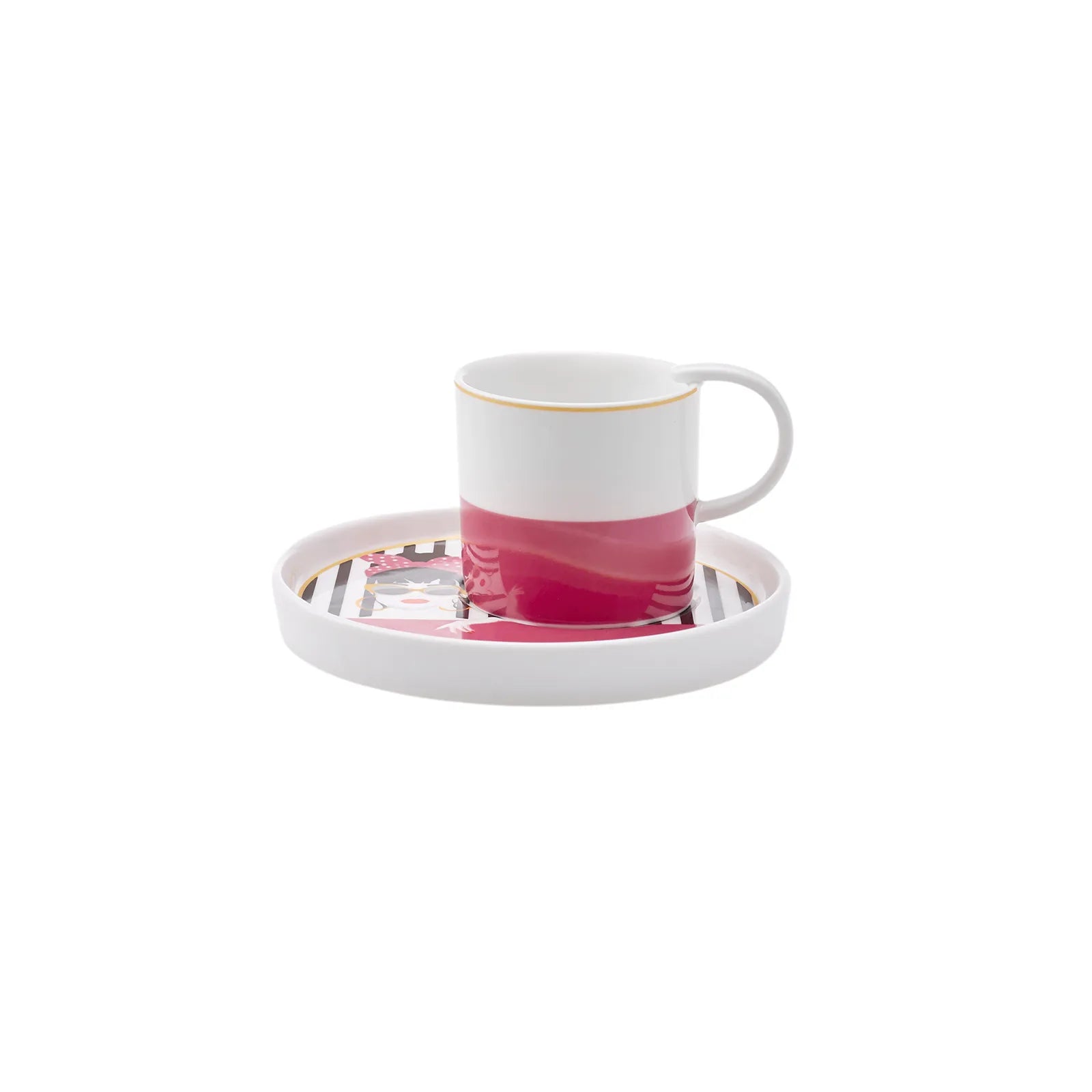 Karaca Girlish Set Of 6 Coffee Cups 100 Ml 153.03.06.6226