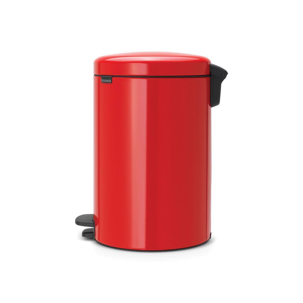 Brabantia NewIcon 5.3 Gal. Passion Red Step-On Trash Can 111860