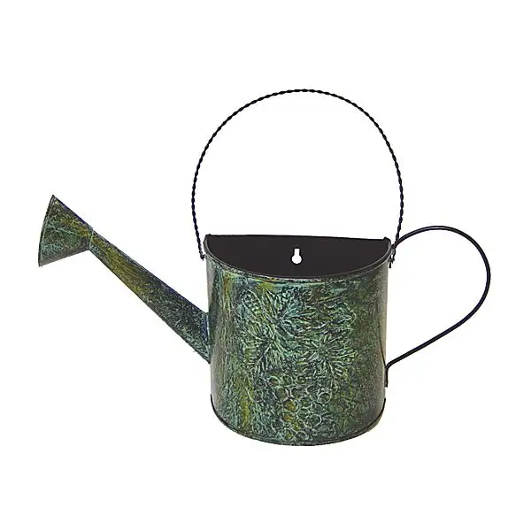 Garden SuppliesGalvanized Indoor And Outdoor Watering Can Hammered Design Garden Water Can Garden Plant Growth Supplies