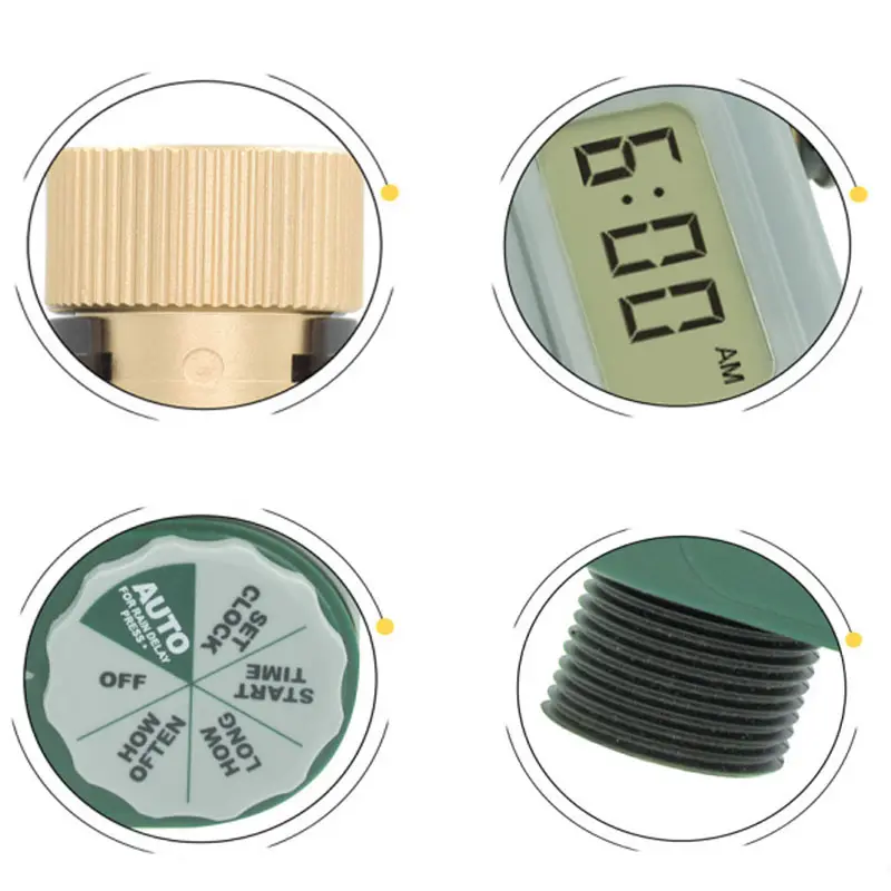 Single Outlet Waterproof Automatic Watering Timer of Outdoor Water Timer for Garden Hose Watering Timer