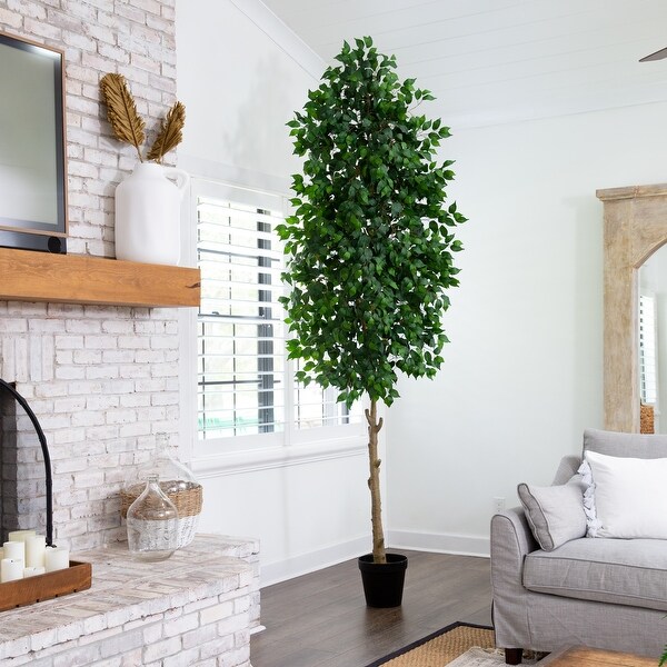 10' Artificial Ficus Tree