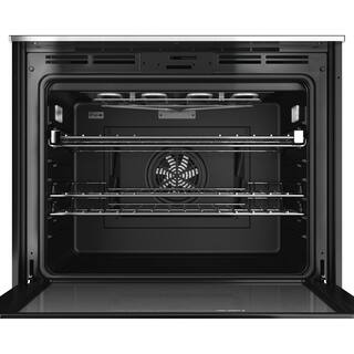 Bosch Benchmark Benchmark Series 30 in. Built-In Single Electric Convection Wall Oven with Fast Preheat Self-Clean in Stainless Steel HBLP451UC