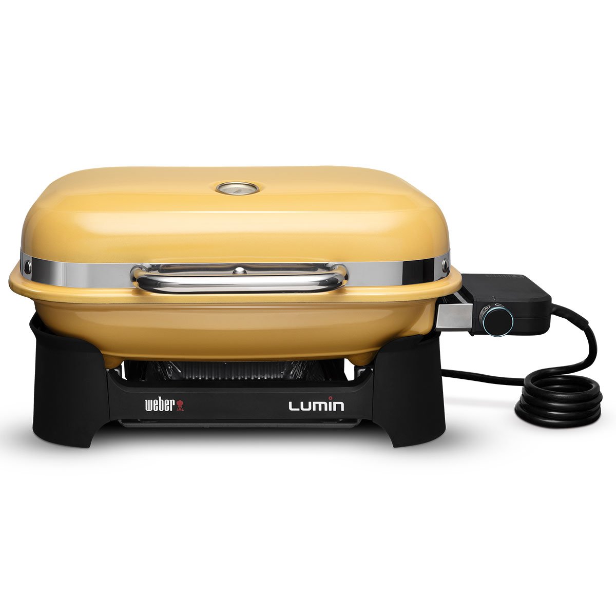 Weber Golden Yellow Lumin Compact Electric Grill