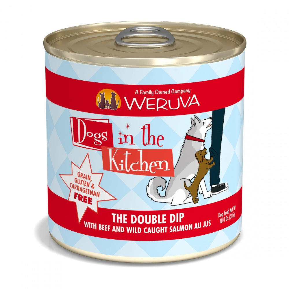 Weruva Dogs in the Kitchen The Double Dip Grain Free Beef and Salmon C