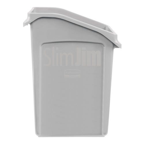 Rubbermaid 2026721 Slim Jim 23-Gallon Undercounter Trash Can， Gray