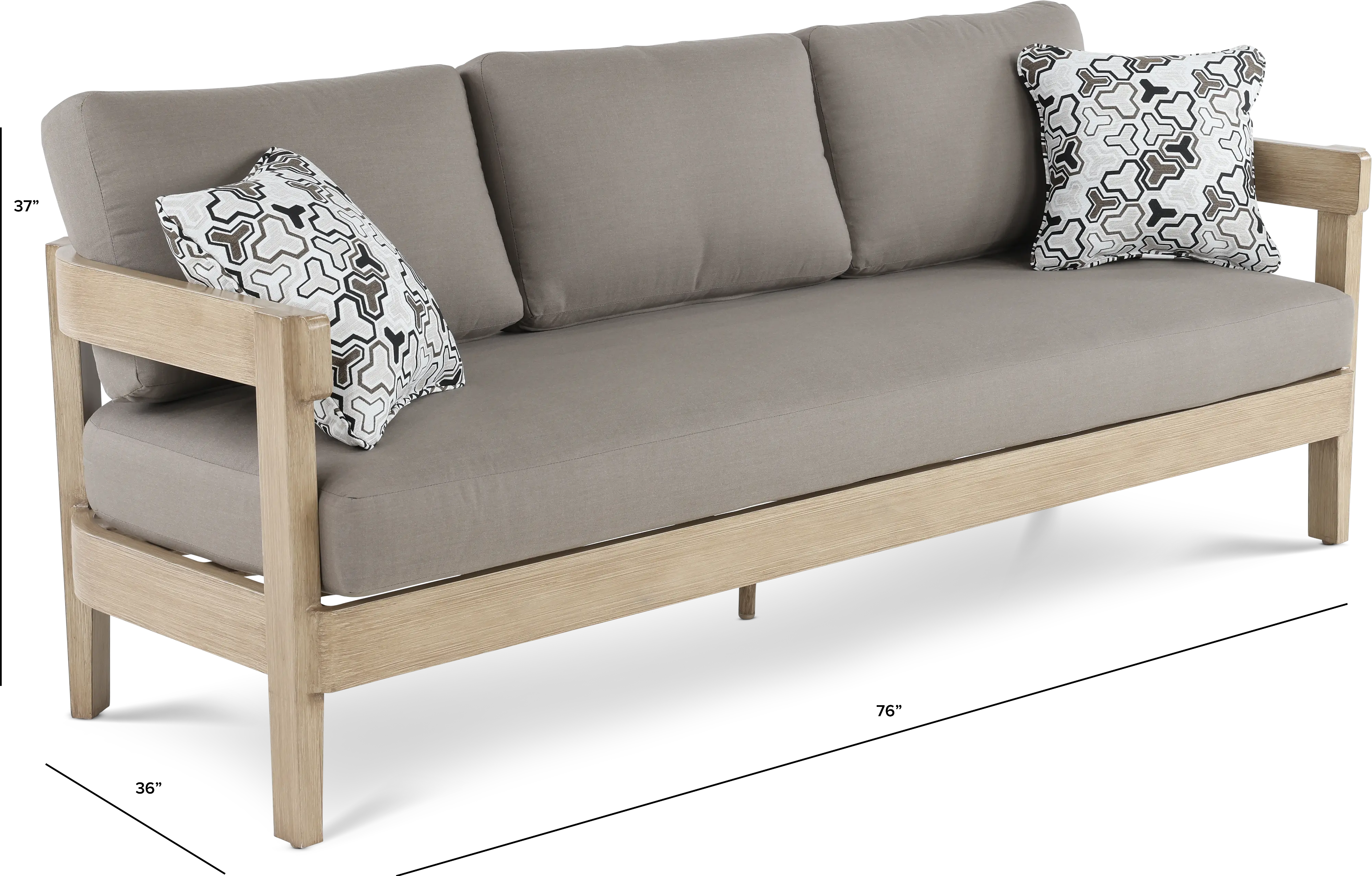 Sonata Patio Deep Seating Sofa