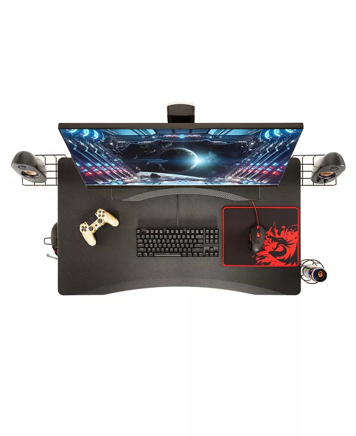 Seville Classics 41.7 airLIFT Gaming Esports Computer Desk