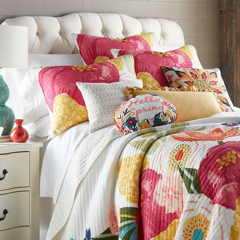 Levtex Home Grandiflora Quilt Set and Shams