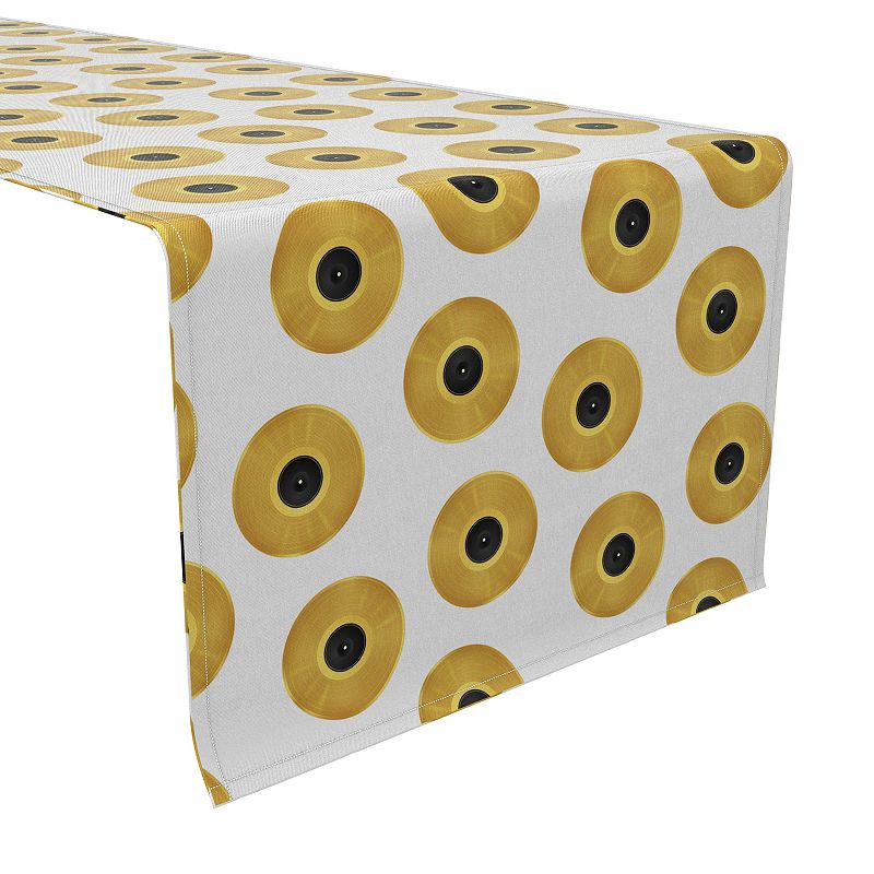 Table Runner， 100% Cotton， 16x72， Golden Records