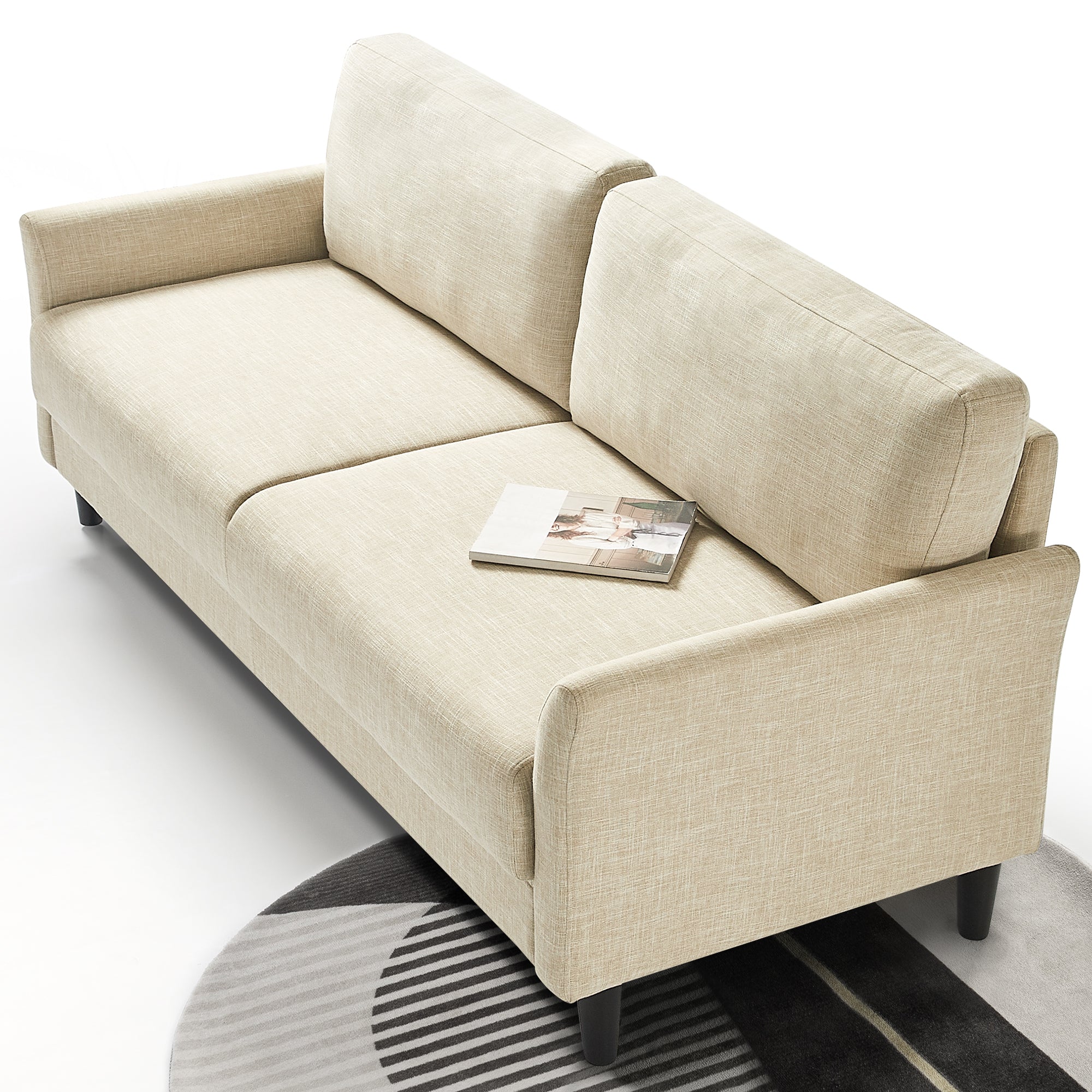 Woven Paths Jackie Sofa, Beige