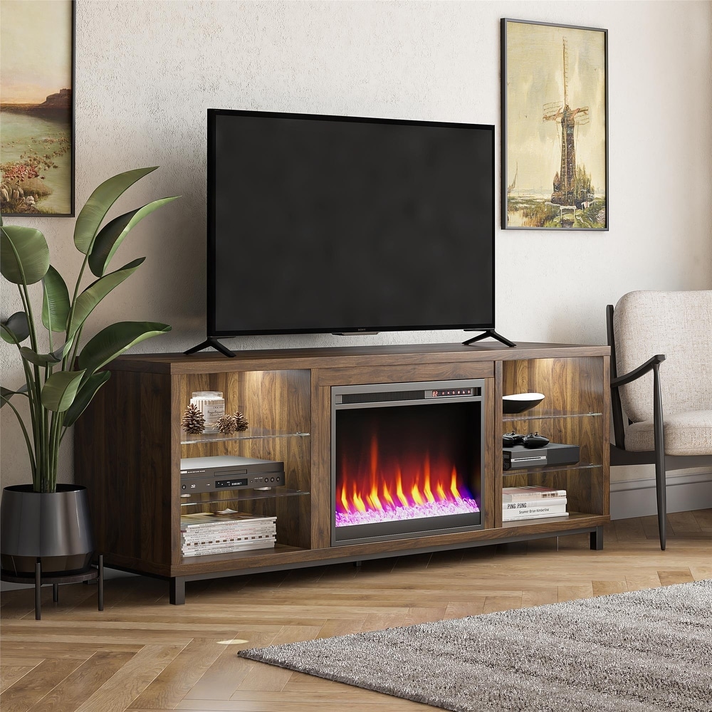 Avenue Greene Westwood Fireplace TV Stand TVs up to 70 Inches Wide