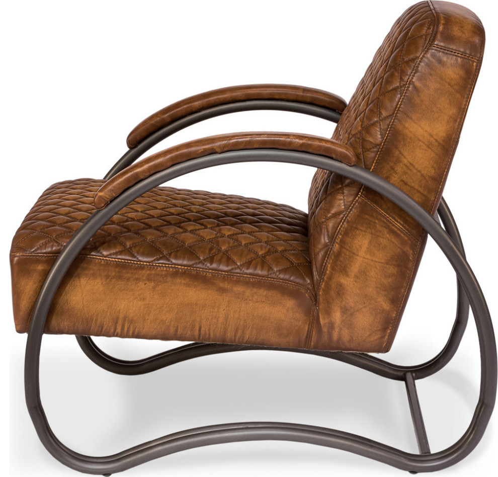 Ferris Arm Chair   Industrial   Armchairs And Accent Chairs   by HedgeApple  Houzz