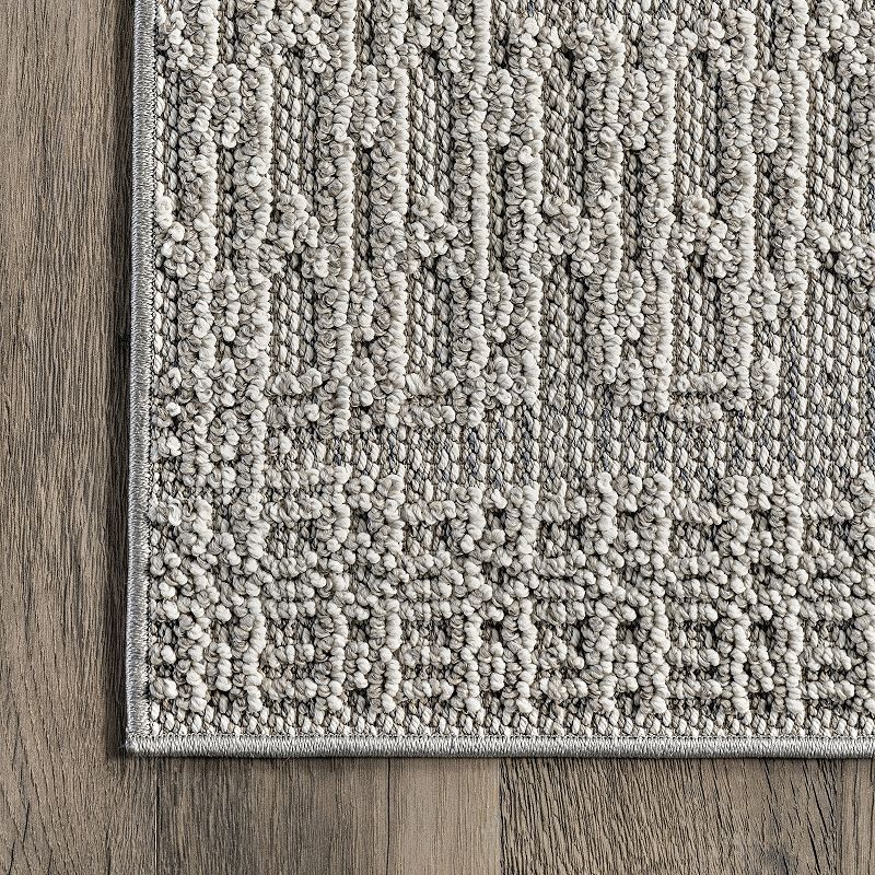 nuLOOM Teagan Textured Abstract Area Rug