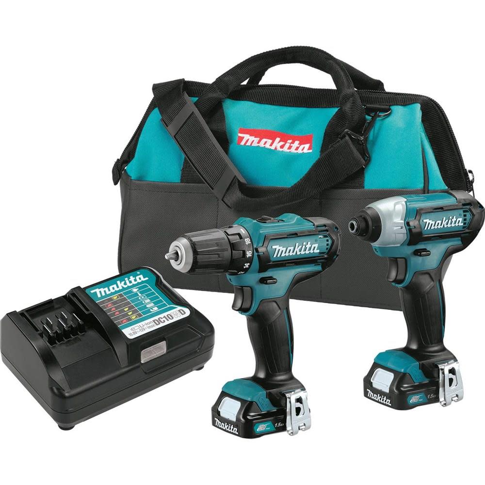 Makita 12V Max CXT Lithium-Ion Cordless 2 piece Combo Kit CT226 from Makita