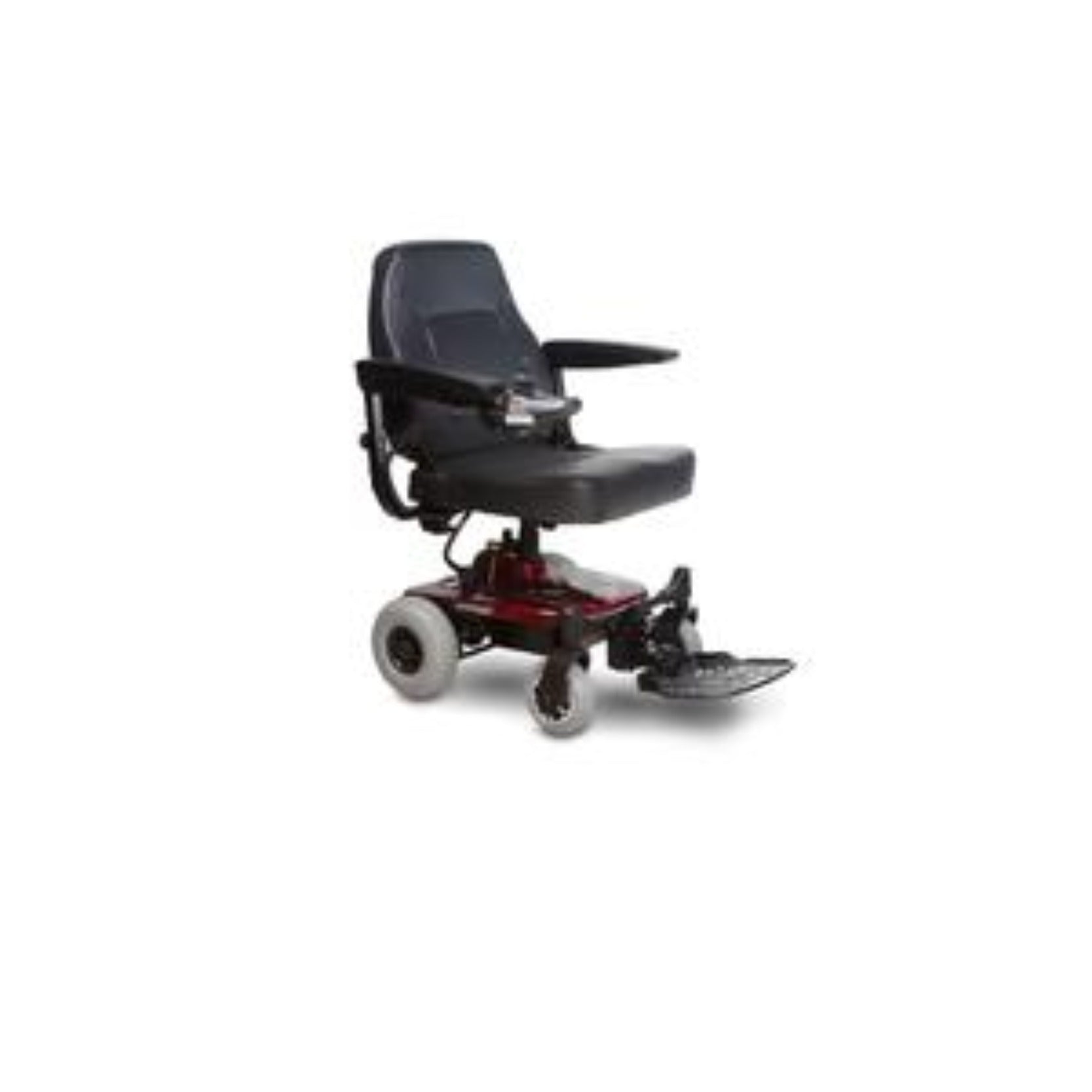 Shoprider Jimmie Captain Seat Lightweight Portable Travel Power Chair - Effortless Breakdown For Travel and On the Go