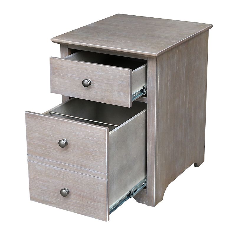 International Concepts Two-Drawer File Cabinet