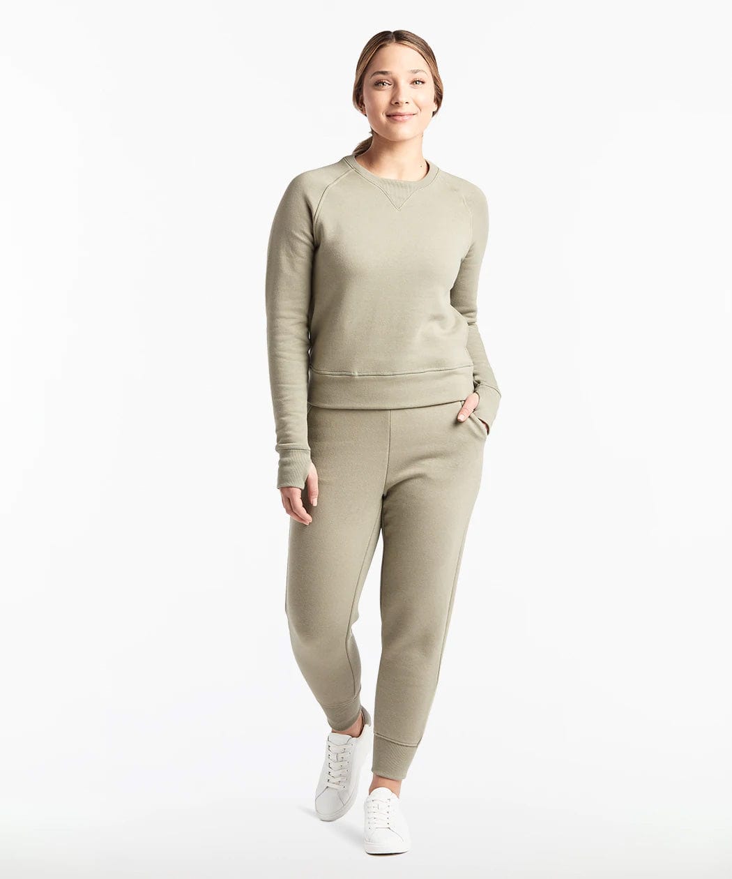 Public Rec Women's Luxe Fleece Crew