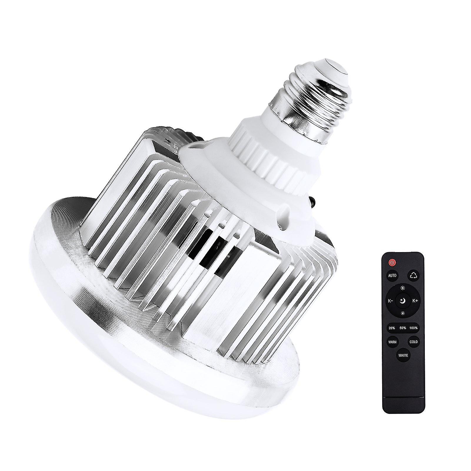 105w Led Bulb 3000k-6500k Photography Bulb Energy Saving And Adjustable Brightness E27 Bracket With Remote Control Photo Studio Home Warehouse Office