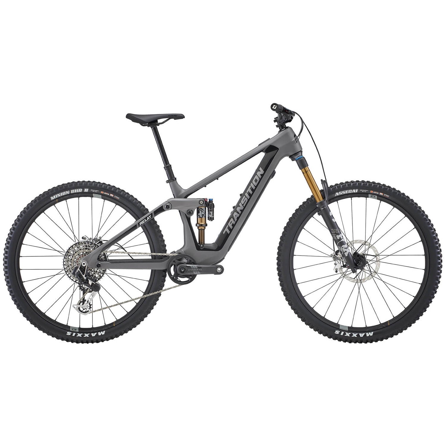 Transition Relay Carbon XX AXS Full Suspension Electric Mountain Bike 2023
