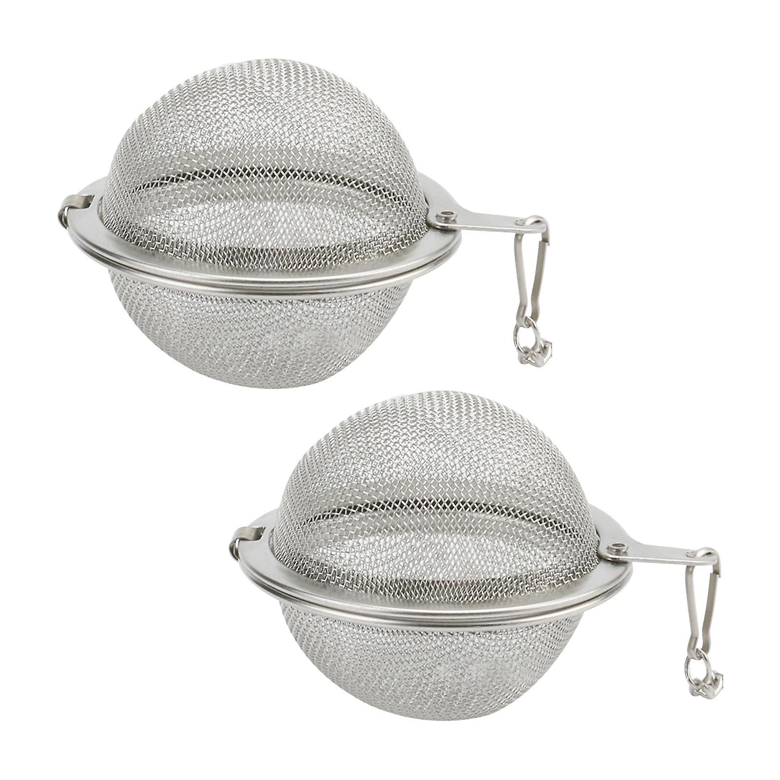 Stainless Steel Mesh Tea Ball Infuser Strainers Interval Diffuser 5.5cm