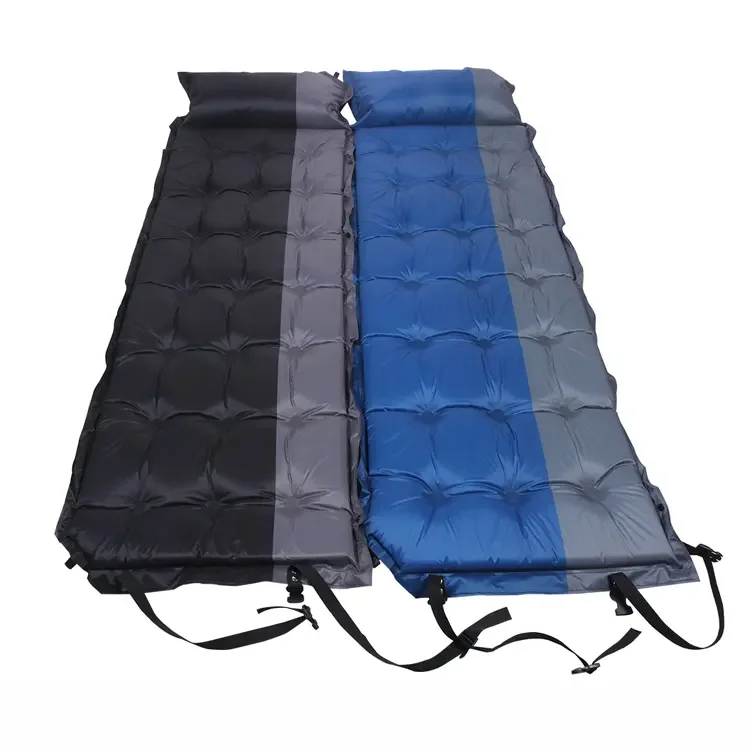 Factory Wholesale Moisture Proof Fast Filling Self Inflating Backpacking And Camping Sleeping Egg Nest Trough Pad Camp Hiking