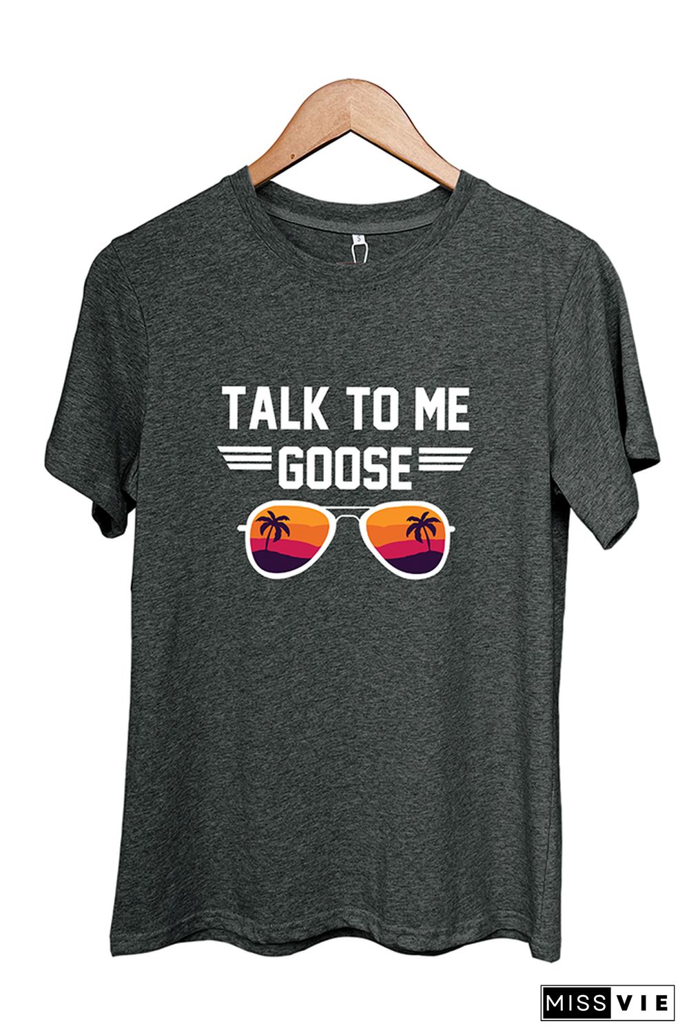 Talk to Me Goose Short Sleeve Graphic Tee Wholesale