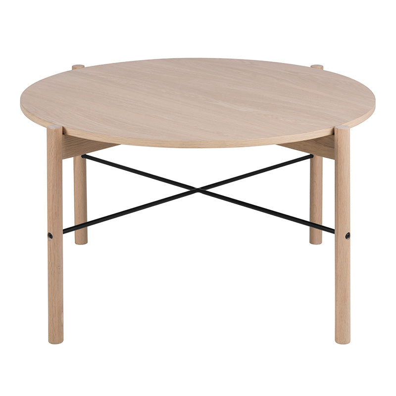 ANTAL Round Coffee Table 80cm - Oak