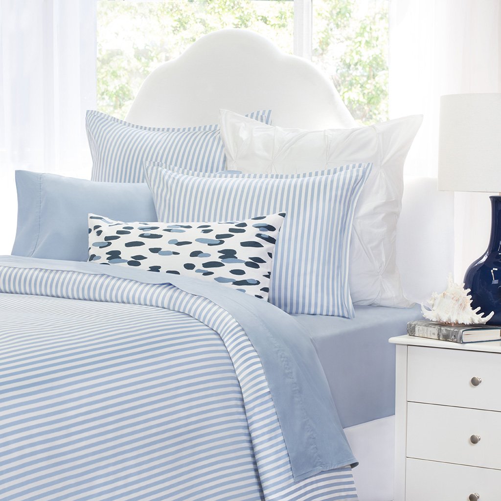 French Blue Larkin Duvet Cover