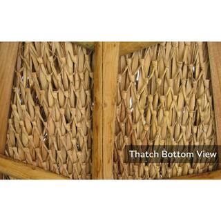 Backyard X-Scapes 35 in. H x 60 ft. L Mexican Palm Thatch Runner 511-60XL