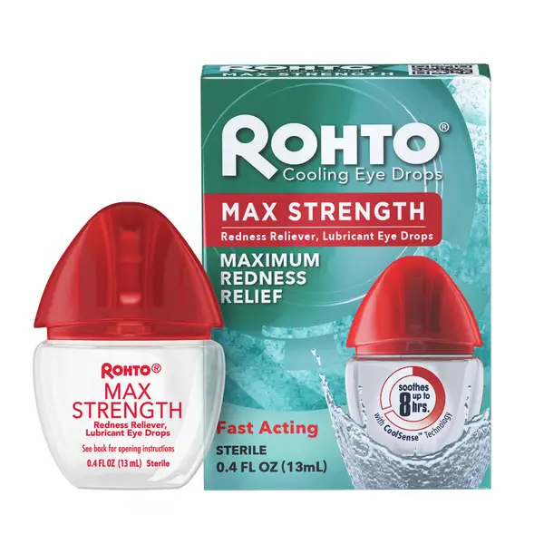 Rohto Cool Max Strength Redness Relief Eye Drops