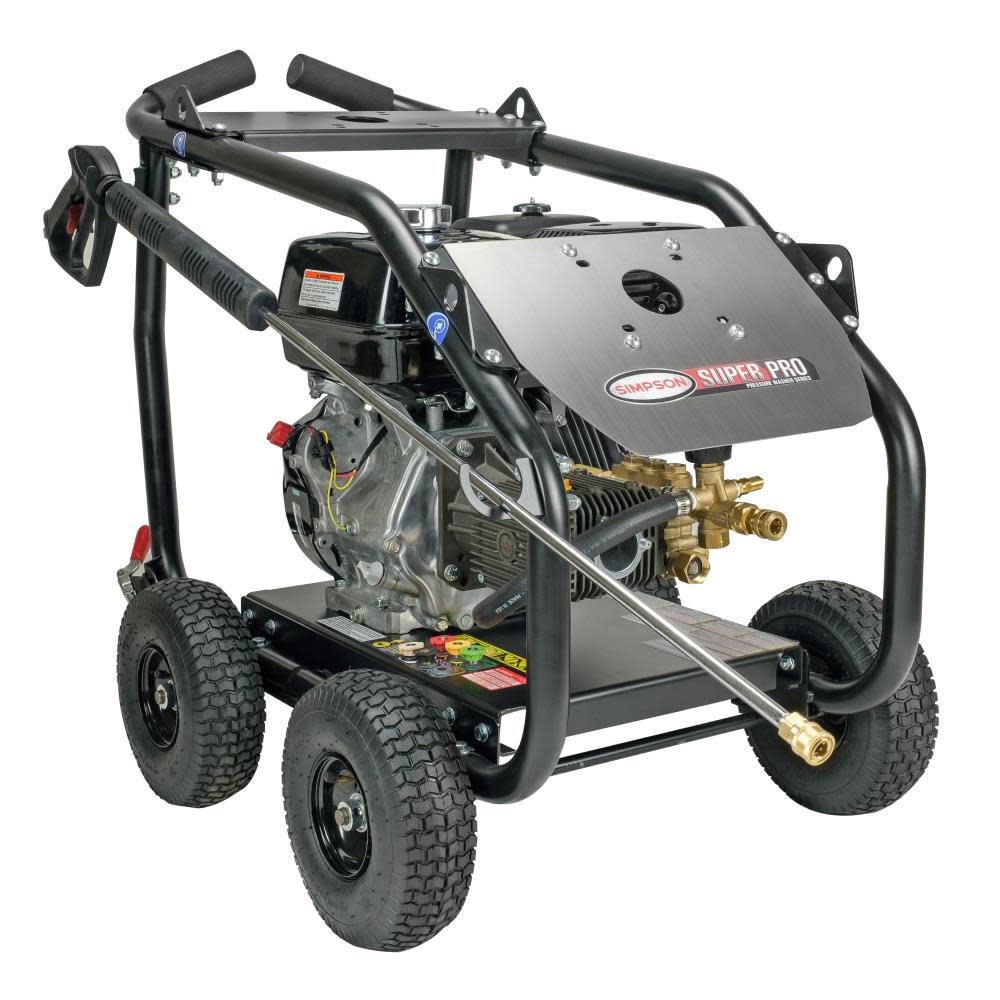 Simpson Super Pro Roll Cage Cold Water Professional Gas Pressure Washer 4000 PSI ;