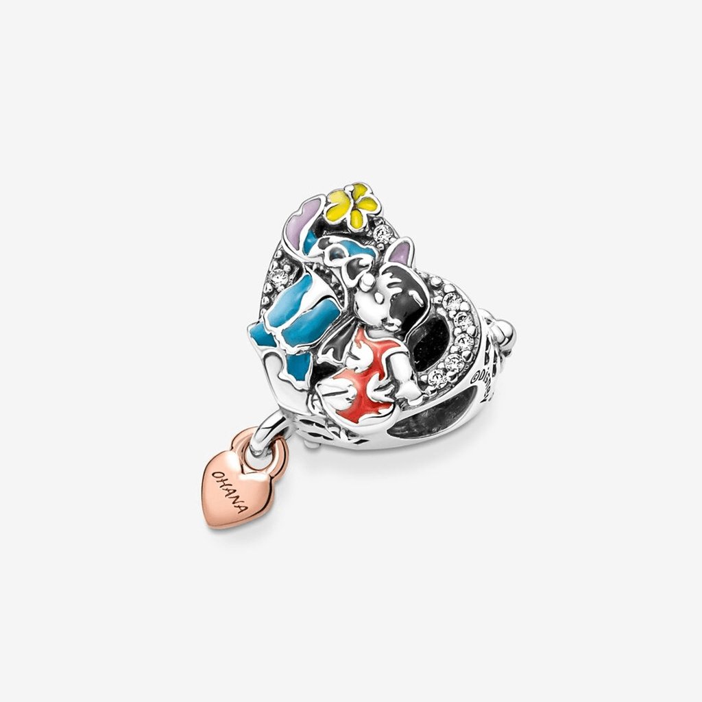 PANDORA  Disney Ohana Lilo & Stitch Inspired Charm