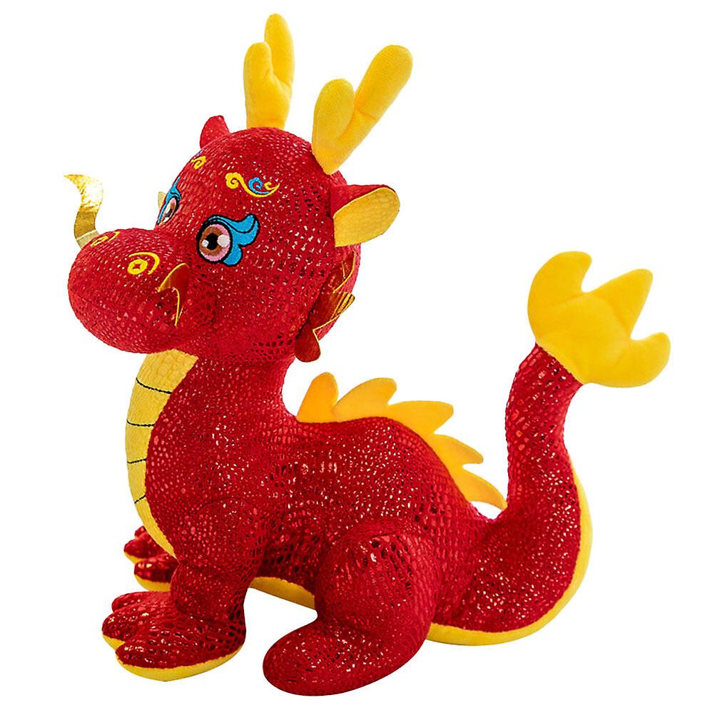 Plush Doll Stuffed Dragon Doll Zodiac Dragon Plush Toy Stuffed Animal New Year Gift For Families