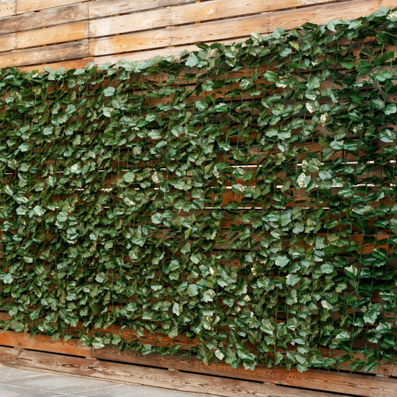 Costway 41607592 Faux Ivy Leaf Decorative Privacy ...