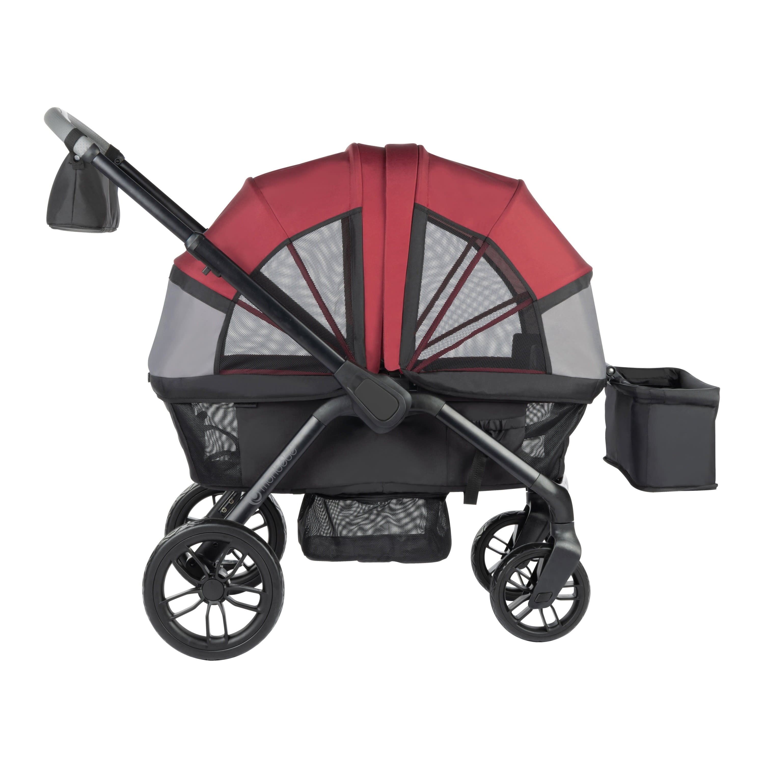 Monbébé Everyday Outings Wagon Stroller, Cardinal Red