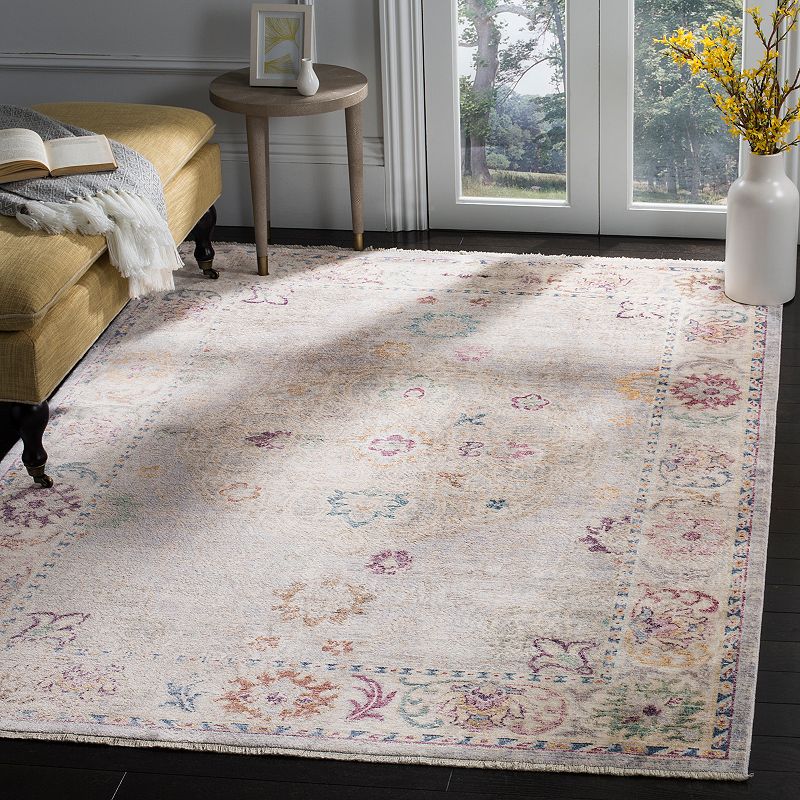 Safavieh Illusion Sienna Framed Floral Rug