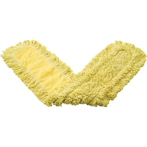 Rubbermaid Trapper Blend Dust Mop | Yarn， Cotton， Plastic | RCPJ15500YELCT