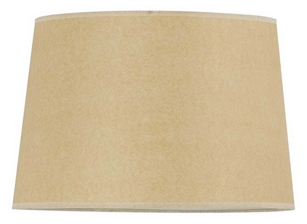 Cal Lighting Drum Hardback Leatherette Lamp Shade