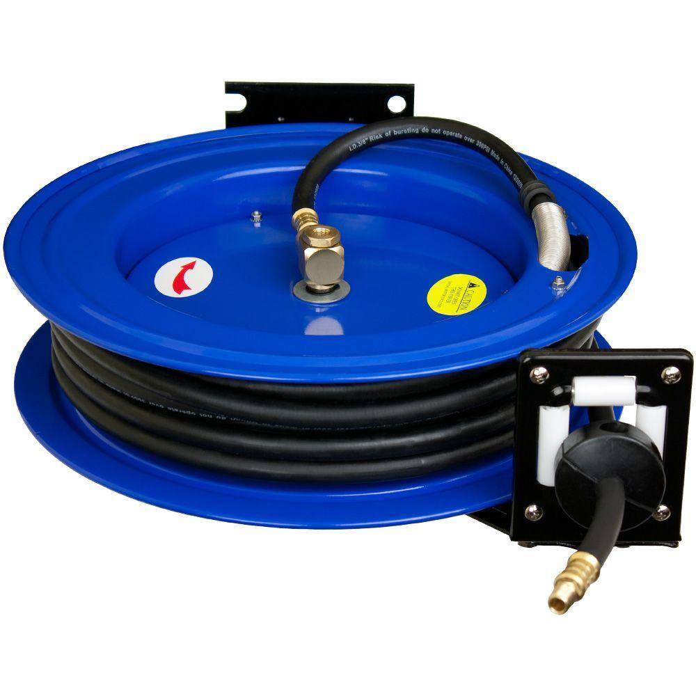 Cyclone Pneumatic 50 ft. x 38 in. Retractable Air Hose Reel CP3688