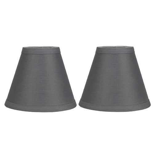 Urbanest Hardback 6'' Linen Empire Lamp Shade (Set of 2)