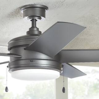 Home Decorators Collection Portwood 60 in. LED Outdoor Natural Iron Ceiling Fan YG528-NI