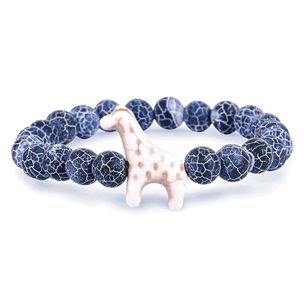 Fahlo  The Trek Bracelet in River Blue-Giraffe-Tracking Bracelet