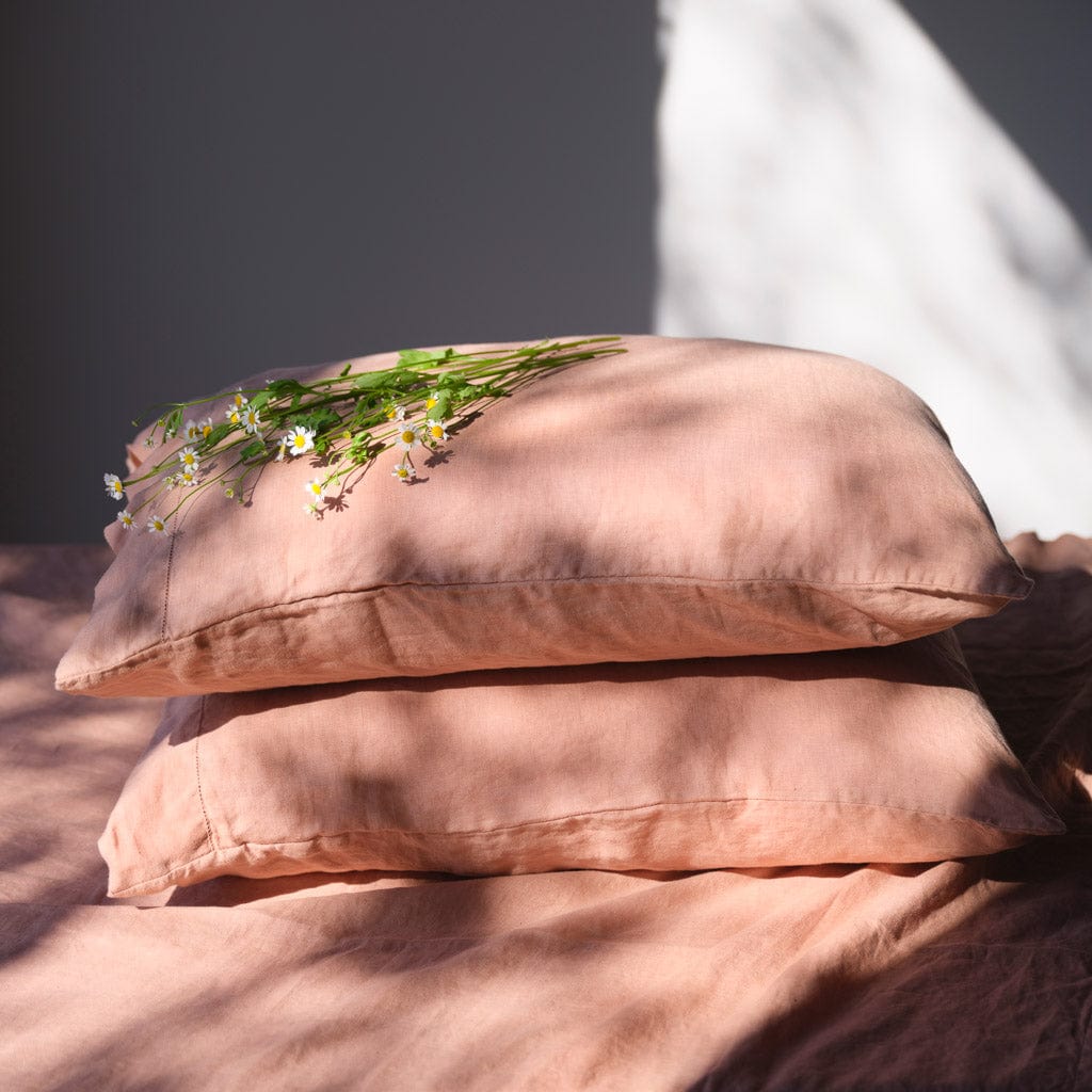 Stonewashed Linen Pillowcases